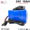 Batería Li-Ion 24v 18ah recargable