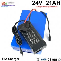 Batería Li-Ion 24v 21ah recargable
