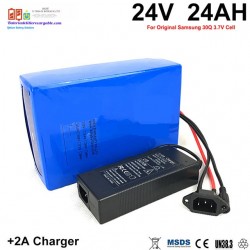 Batería Li-Ion 24v 24ah recargable