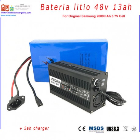 Batería Li-Ion 48v 13ah recargable