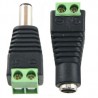 Conector alimentacion Macho y Hembra