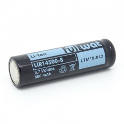 Batería Li-Ion 14500 de 3,7V 800mAh Fullwat