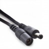 Alargo 50cm macho - hembra con jack 2.1x5.5 mm