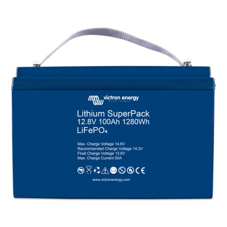 Bateria 100ah SuperPack LiFePo4 12,8v