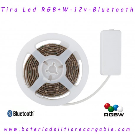Tira de Led Bluetooth 5050 RGB+W  IP20