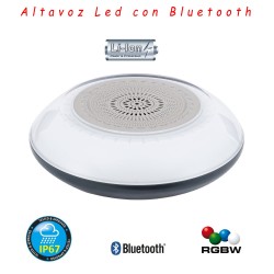 Altavoz LED Bluetooth Acuático RGBW