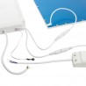 Panel Led Slim Recargable 60x60