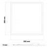 Panel Led Slim Recargable 60x60