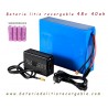 Bateria litio recargable 48v 40ah Samsung