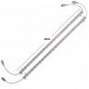 Kit Led estanco con Bateria de Litio para terrazas