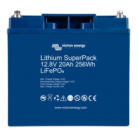Bateria 20ah SuperPack LiFePo4 12,8v