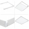 Marco superficie panel Led 60x60
