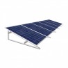 Estructura inclinada para paneles solares