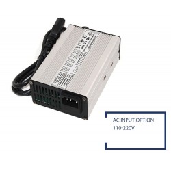 Cargador aluminio baterias litio 36v 4ah