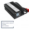 Cargador aluminio baterias litio 72v 8ah