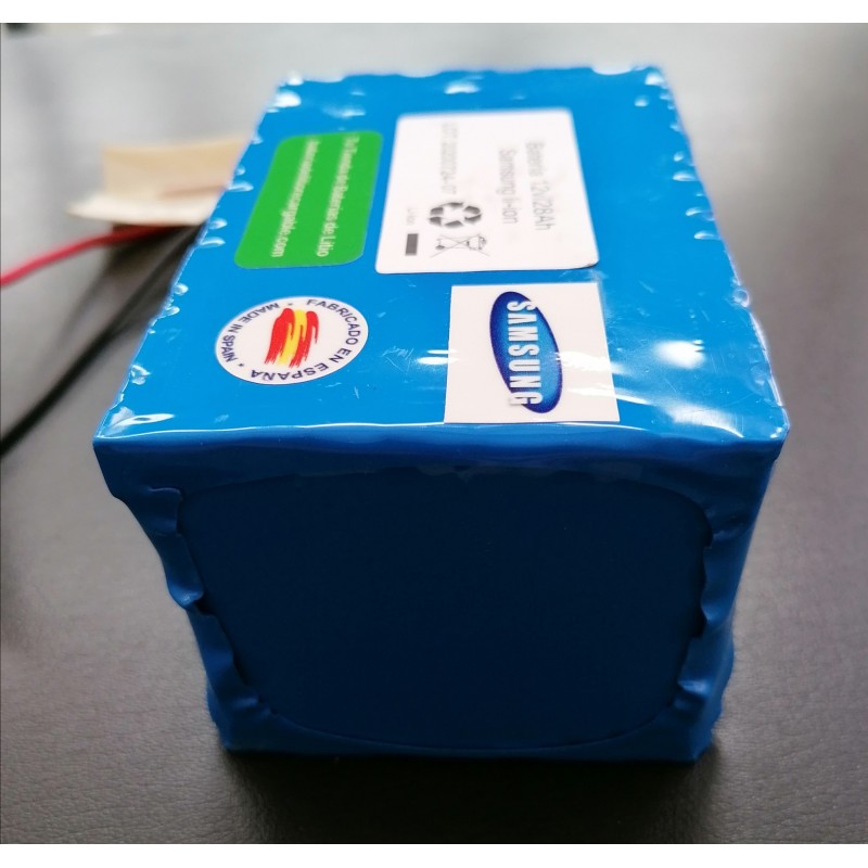 Pack Bateria 12v 30ah Litio Samsung - LG con cargador 12v 5ah