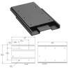 Soporte liberacion rapida MKA-16-3