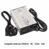 Cargador Bateria LiFePo4 14,6v 5ah con caja de aluminio y ventilador
