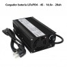 Cargador Bateria LiFePo4 14,6v 20ah con caja de aluminio y ventilador