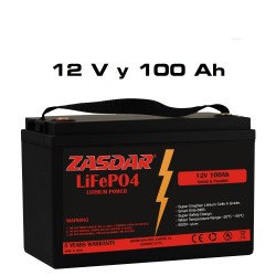 Bateria LiFePO4 12,8v 100ah...