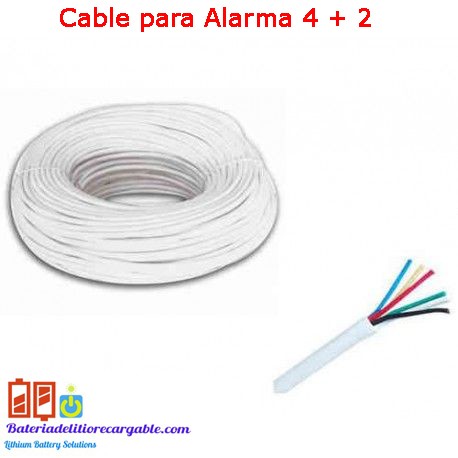 Cable de Alarma 4 + 2
