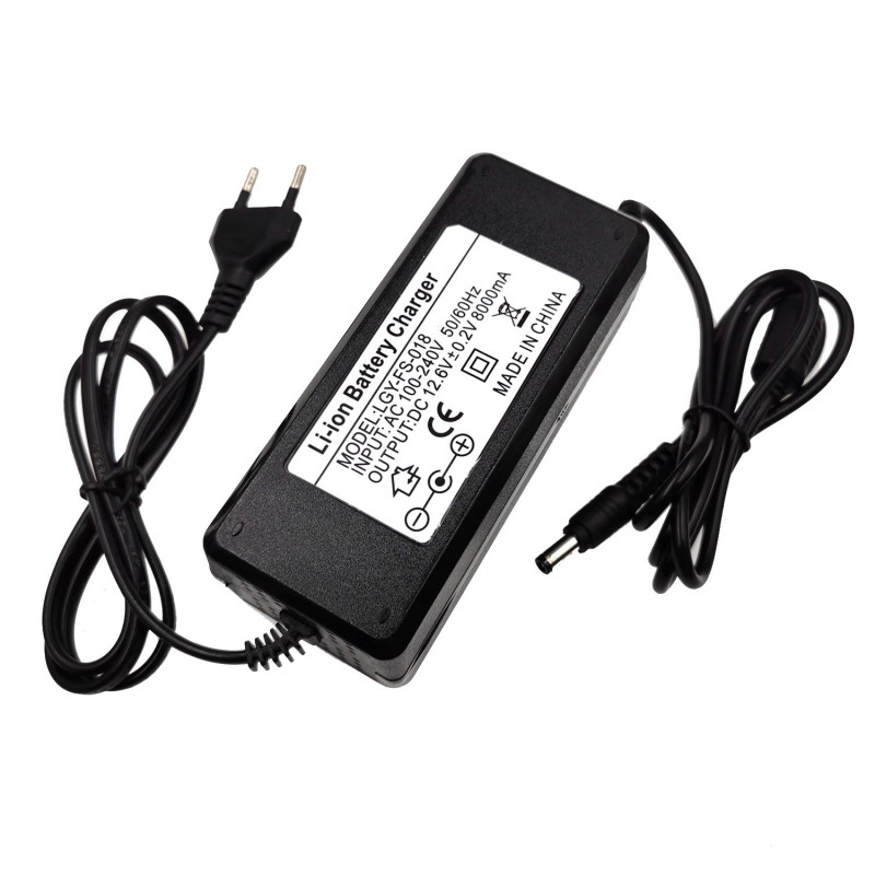 Cargador 12v 8ah 3S bateria de litio