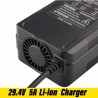 Cargador 24v 5A bateria litio con proteccion