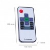 Mini controlador tira de led RGB 12v control remoto