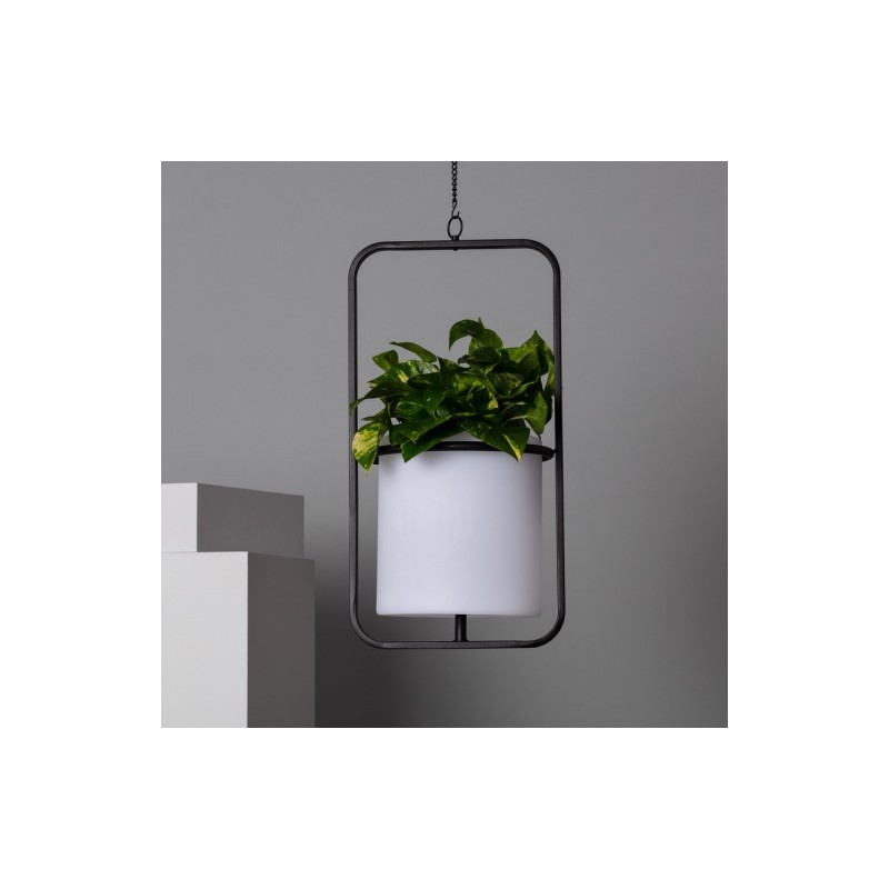 Lámpara colgante Exterior LED Macetero 24cm RGBW