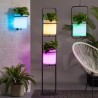 Lámpara colgante Exterior LED Macetero 24cm RGBW