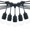 Guirnalda exterior IP65 con 10 bombillas
