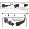 Guirnalda exterior IP65 con 10 bombillas