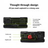 Inversor 12v 220v 1500w Green Cell® Onda Pura