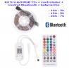 Kit tira led RGB + controlador Bluetooth + bateria litio