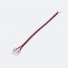 Conector tira Led COB 12v / 24v con cable