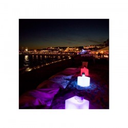 Cubo Led Recargable RGBW 40cm
