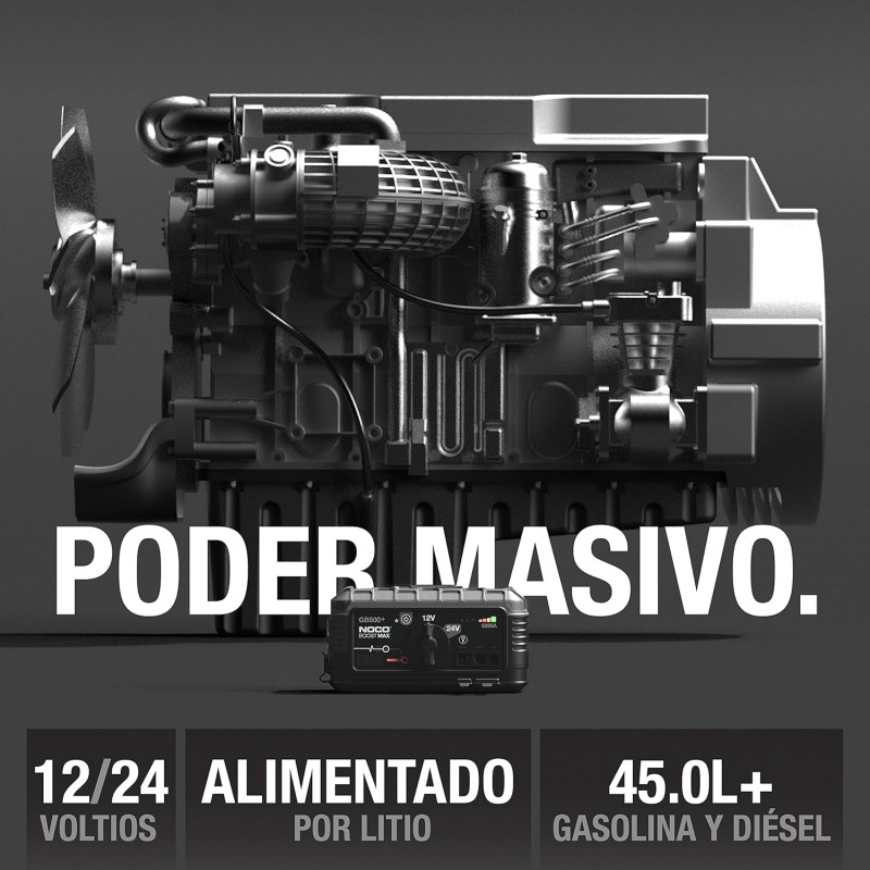 Arrancador de bateria GB500 Boost Max NOCO