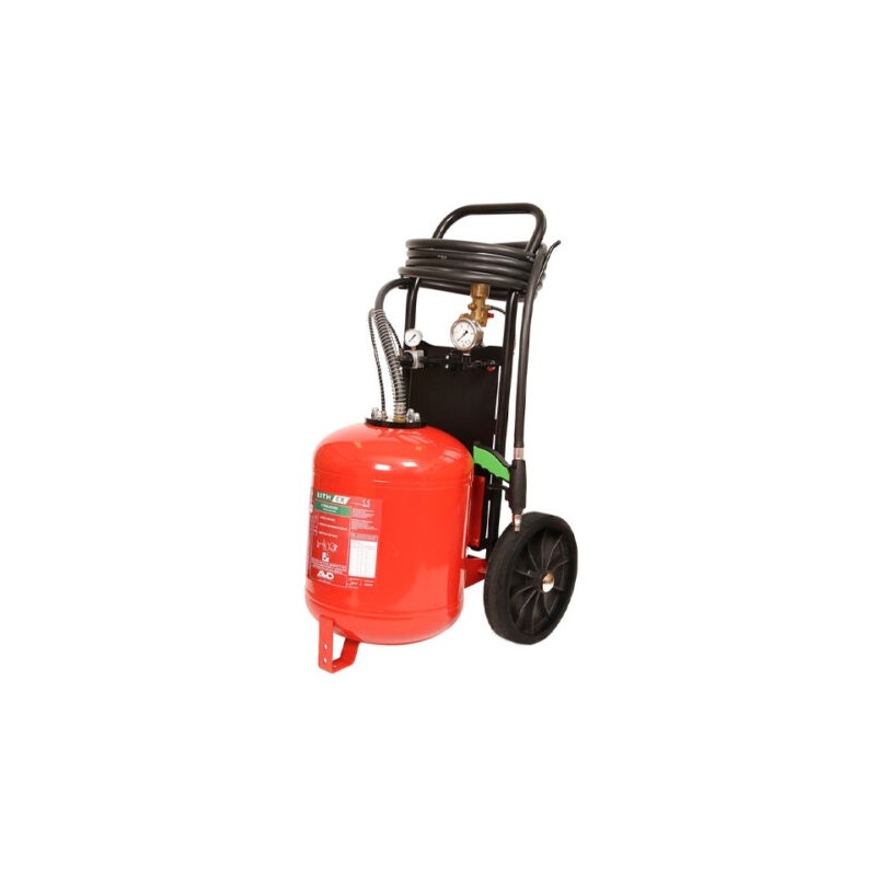 Extintor con ruedas AVD 25L bateria litio