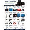 Kit Solar Nautica Camper Litio 200W 100Ah con Booster y Inversor 800VA