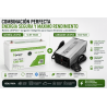 Batería LiFePO4 12.8V 100Ah Upower + Cargador Inteligente 14.6V 10A