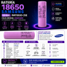 Batería Li-ion Samsung 18650 3,7V 3400mAh 10A Original