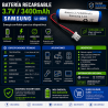 Batería Samsung 3,7V 3400mAh Samsung larga duración