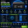 Batería Litio LiFePO4 400Ah 12,8V Bluetooth V2 Eleksol