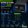 Batería de Plomo 24V 5Ah AGM | Vehículos Eléctricos Infantiles