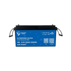 Batería LiFePO4 Ultimatron 12,8V 200Ah 2560Wh | Bluetooth