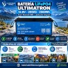 Batería LiFePO4 Ultimatron 12,8V 200Ah 2560Wh | Bluetooth