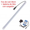 Tira de Led 5630 30cm + Bateria Litio