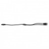 Conector DC Hembra a 2 x DC Macho
