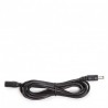 Alargo 2 mts macho - hembra con jack 2.1x5.5 mm