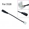 Conector DC Hembra a Tira 8mm 3528